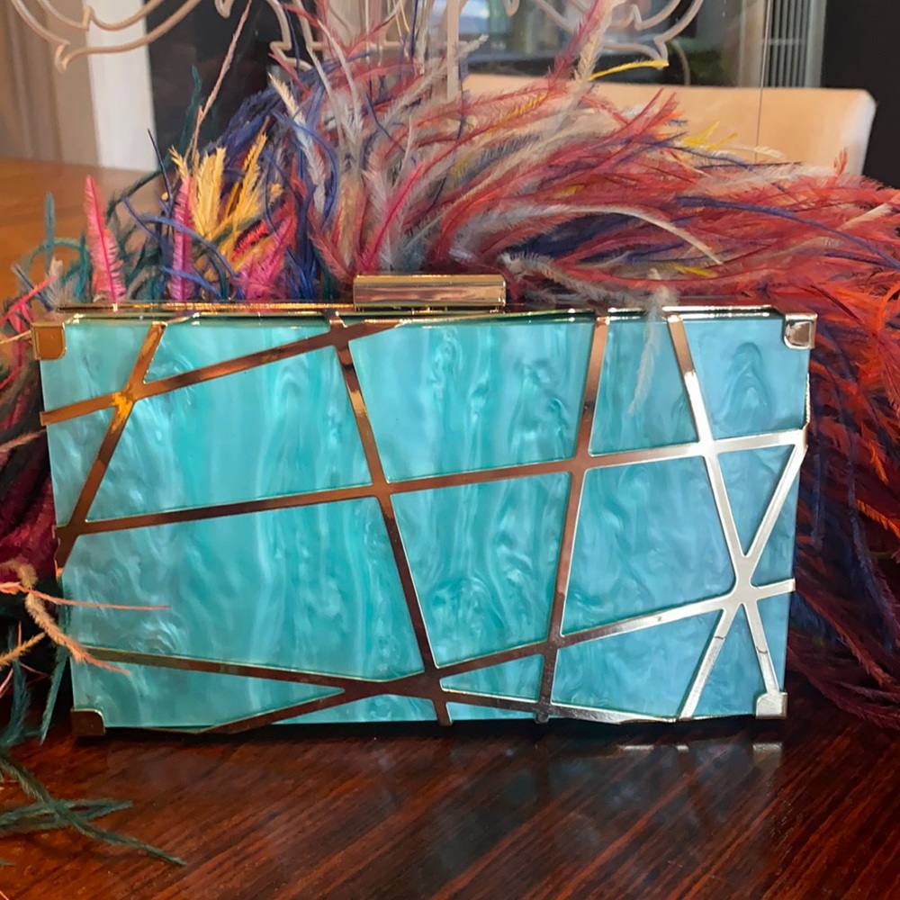 Letode bag with tag and chain - never used